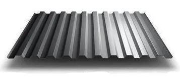 Профнастил окрашенный серый C20 0.45x1100