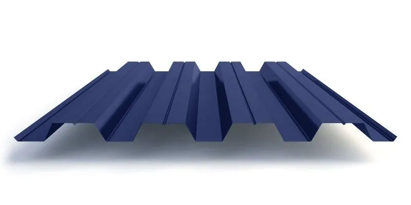 Профлист окрашенный синий Н57 0.6x750